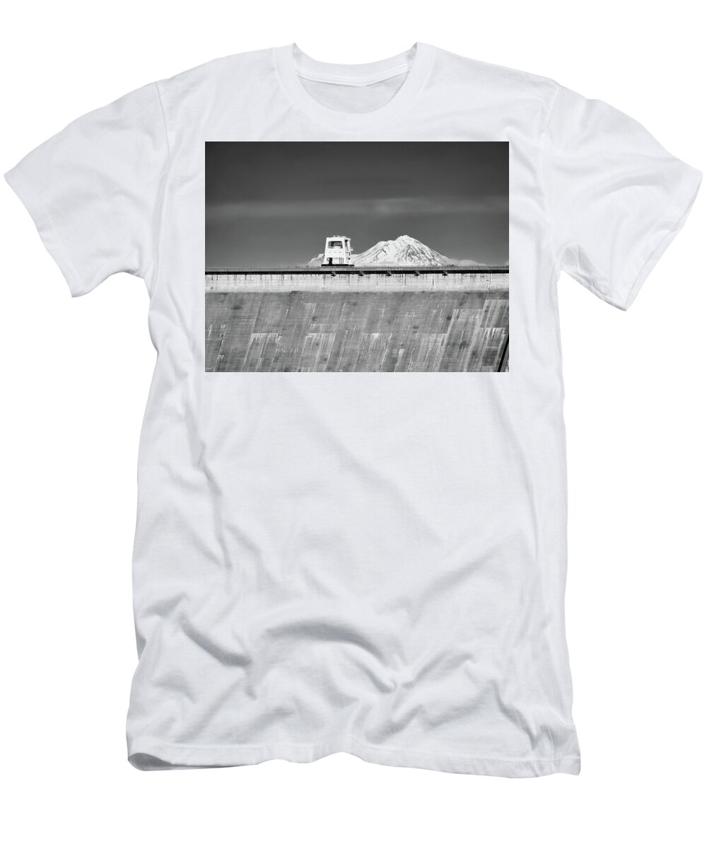 Shasta Dam T-Shirt featuring the photograph Shasta Dam by Maria Jansson