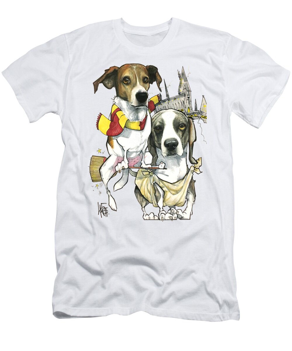 Harry Potter T-Shirt featuring the drawing Siano 3069 by Canine Caricatures By John LaFree