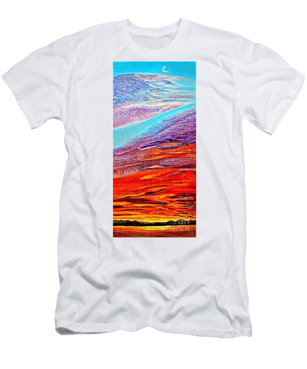 Painting T-Shirt featuring the painting Silent Lucidity by Barbara Donovan
