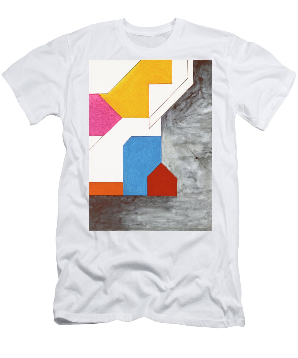 Abstract T-Shirt featuring the painting Sinfonia del Universo - Part 3 by Willy Wiedmann