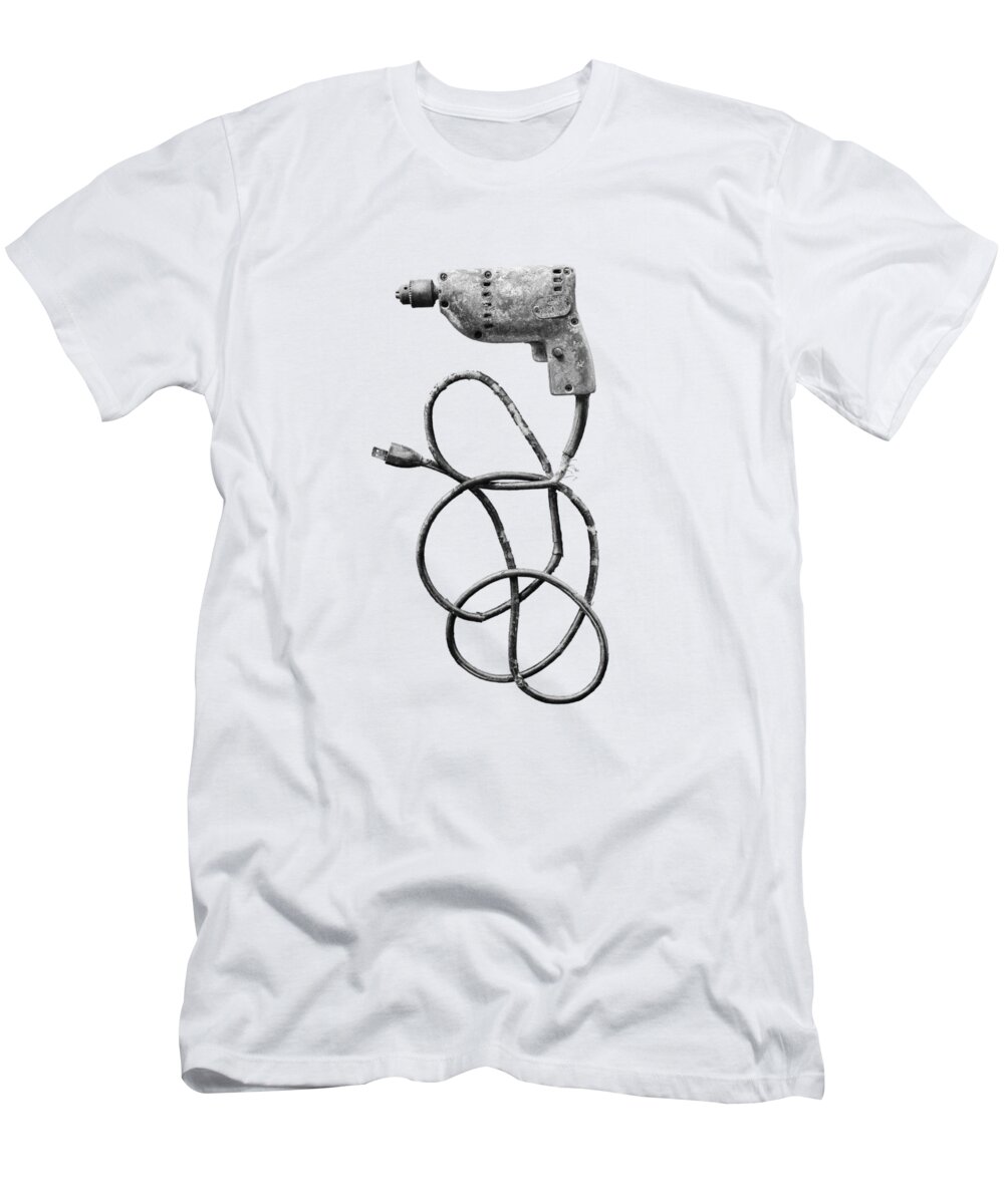 Antique T-Shirt featuring the photograph Sioux Tools Drill I by YoPedro