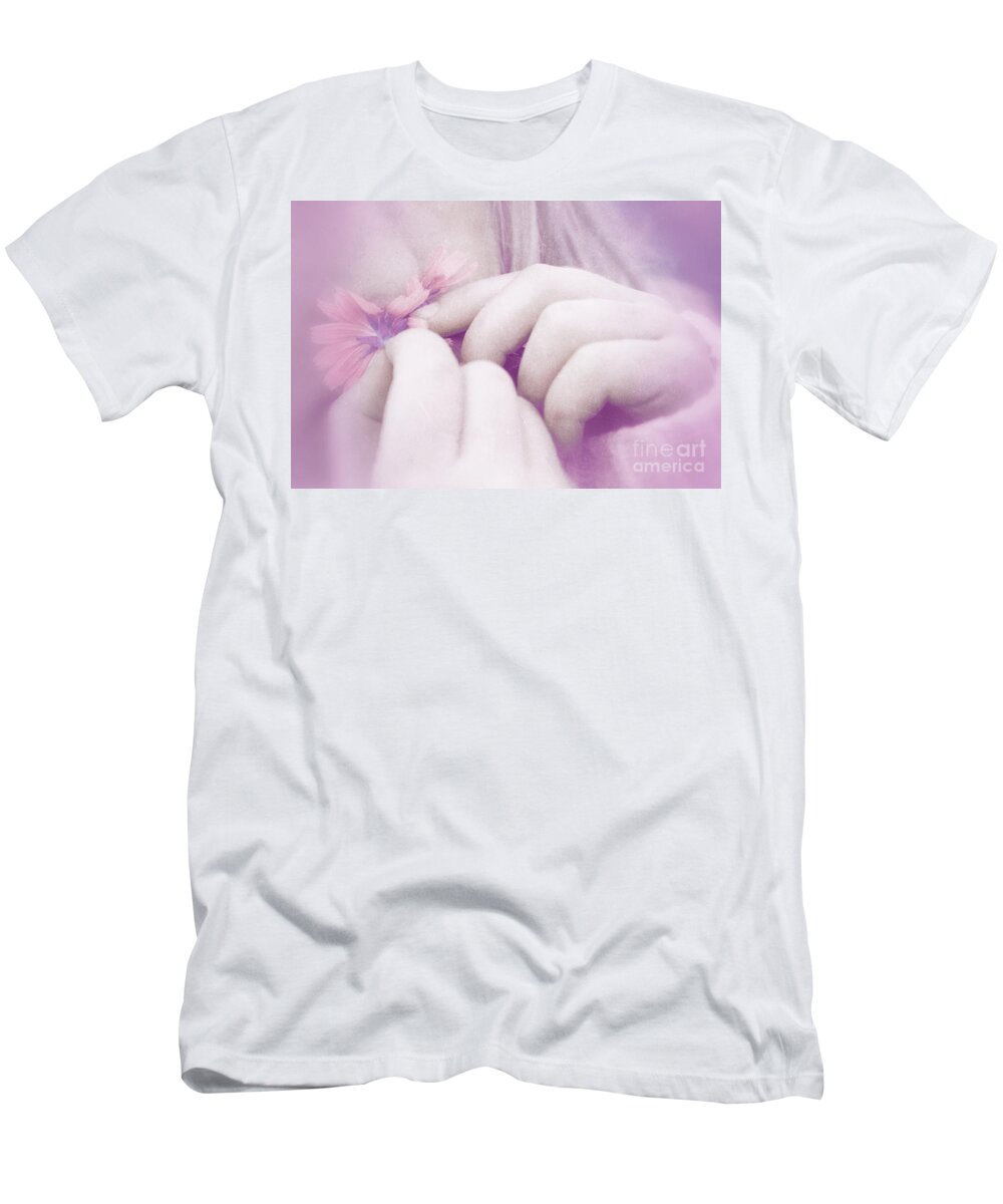 Smelling T-Shirt featuring the photograph Smell Life - v08t3 by Variance Collections
