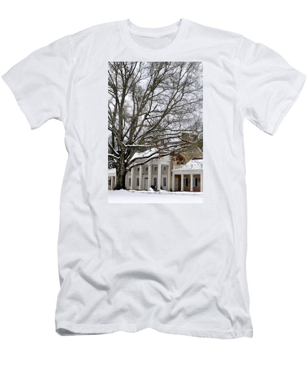 Snow T-Shirt featuring the photograph Snow Cover by George Taylor