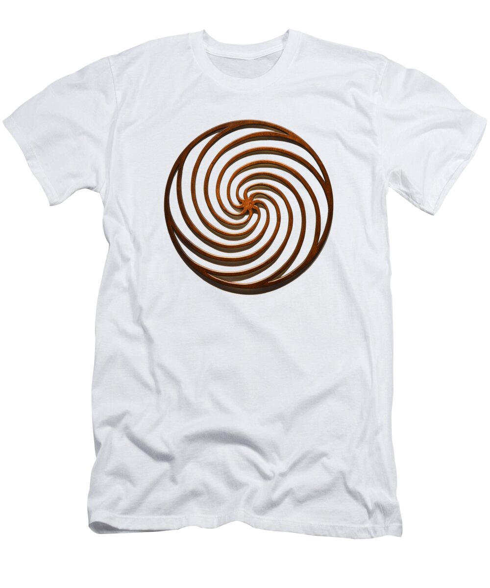 Celtic T-Shirt featuring the sculpture Sol in Motion by Matthew Ridgway