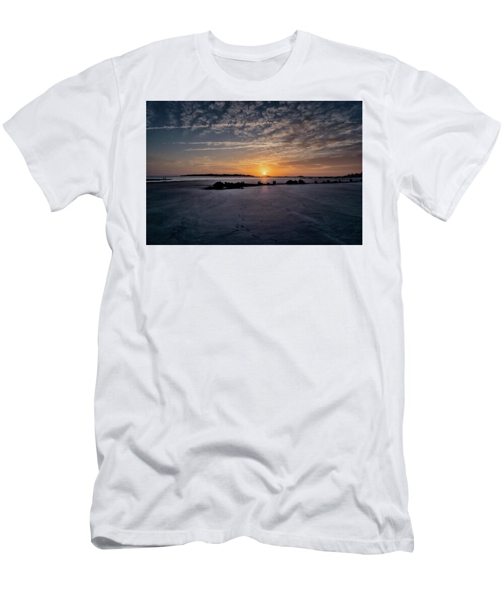 South Carolina Sunset T-Shirt featuring the photograph South Caroline Sunset by Tom Singleton
