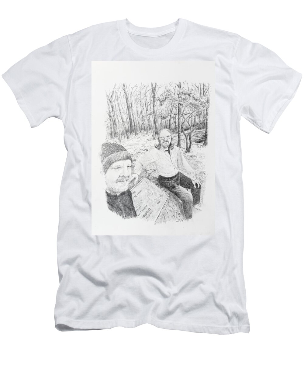 Appalachian Trail T-Shirt featuring the photograph Southern Terminus by Daniel Reed