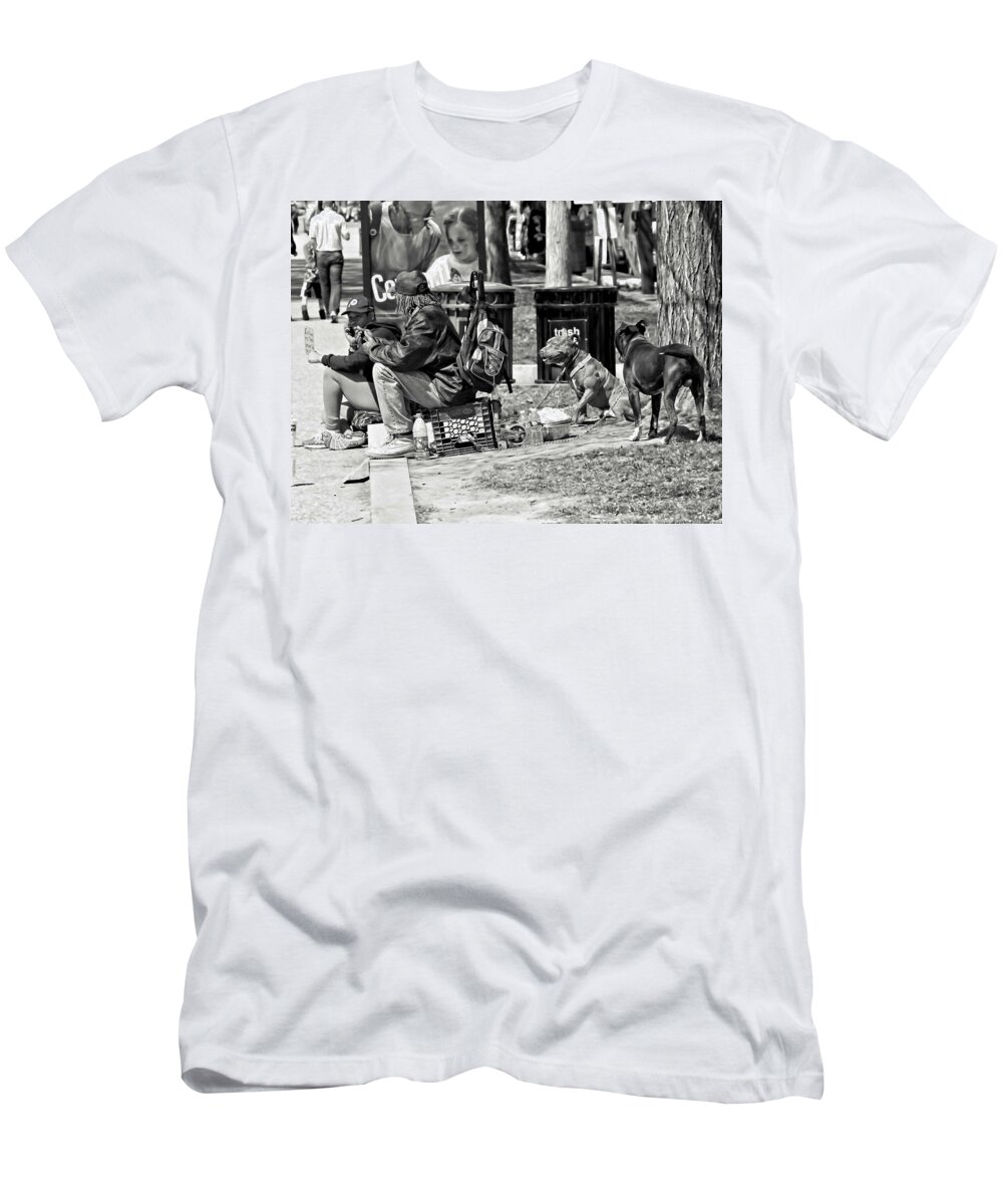 Pandering T-Shirt featuring the photograph Spare Change by Jackson Pearson