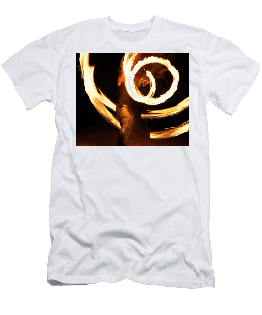 Poi T-Shirt featuring the photograph Spin by Ellery Russell
