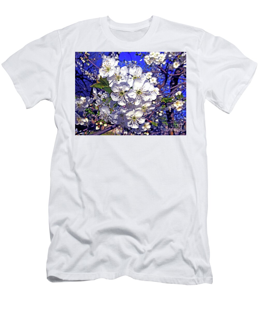 Spring T-Shirt featuring the digital art Spring Joy by Jasna Dragun