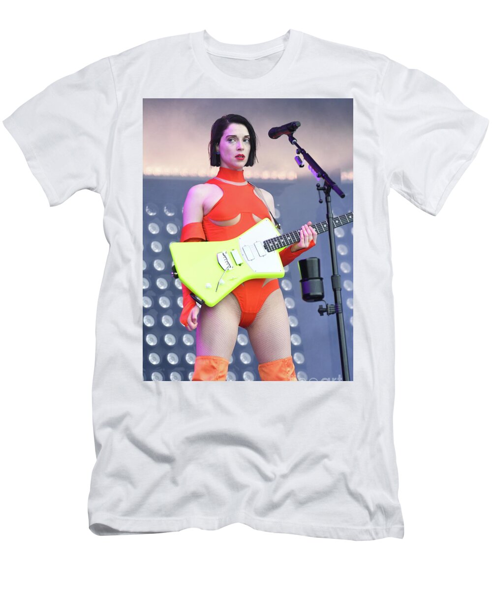 Musician T-Shirt featuring the photograph St. Vincent by Concert Photos