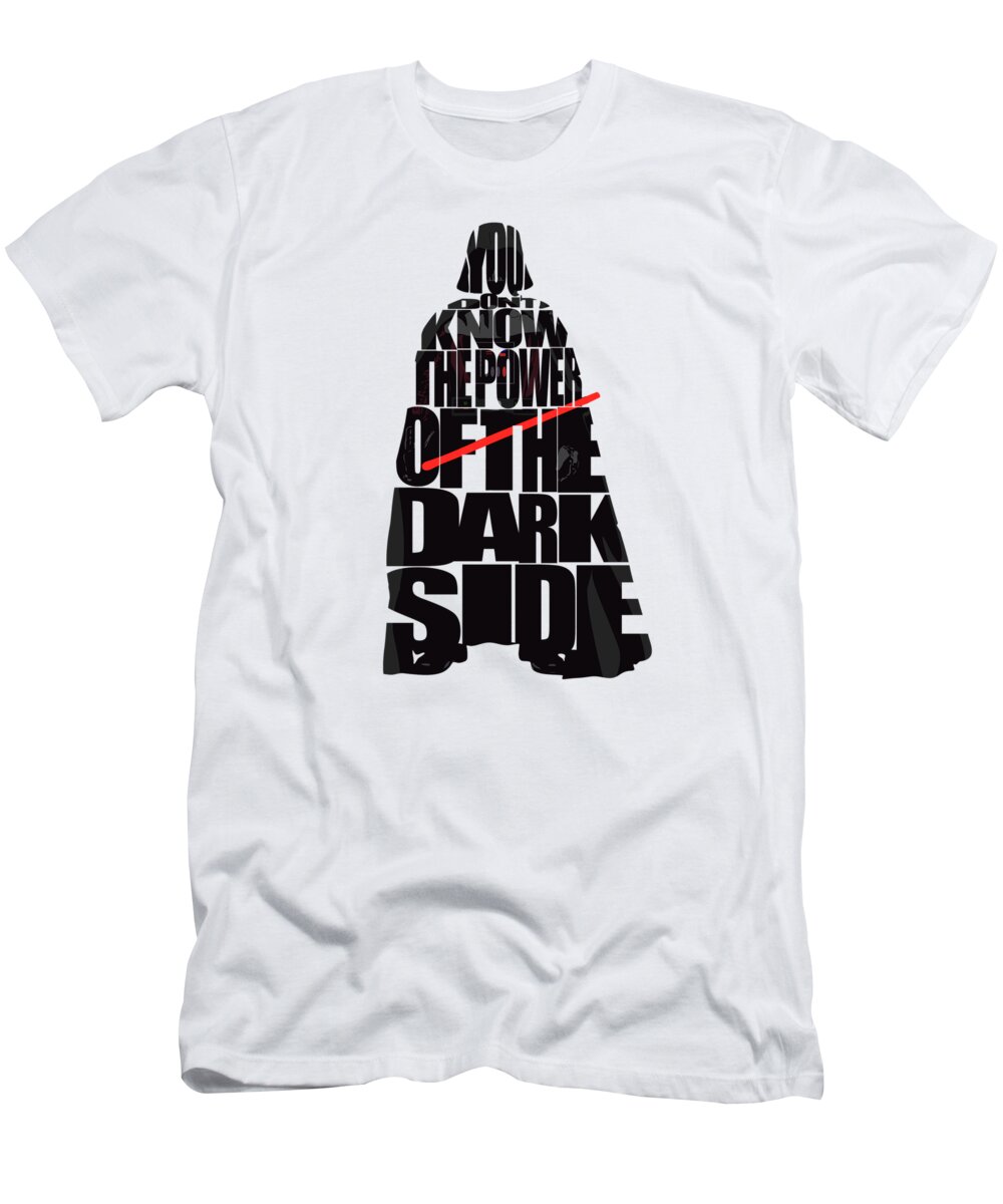 Ontevreden Aggregaat sterk Star Wars Inspired Darth Vader Artwork T-Shirt by Inspirowl Design - Pixels  Merch