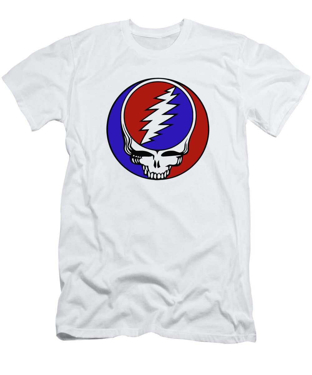Steal Your Face T-Shirt featuring the digital art Steal Your Face by Gd