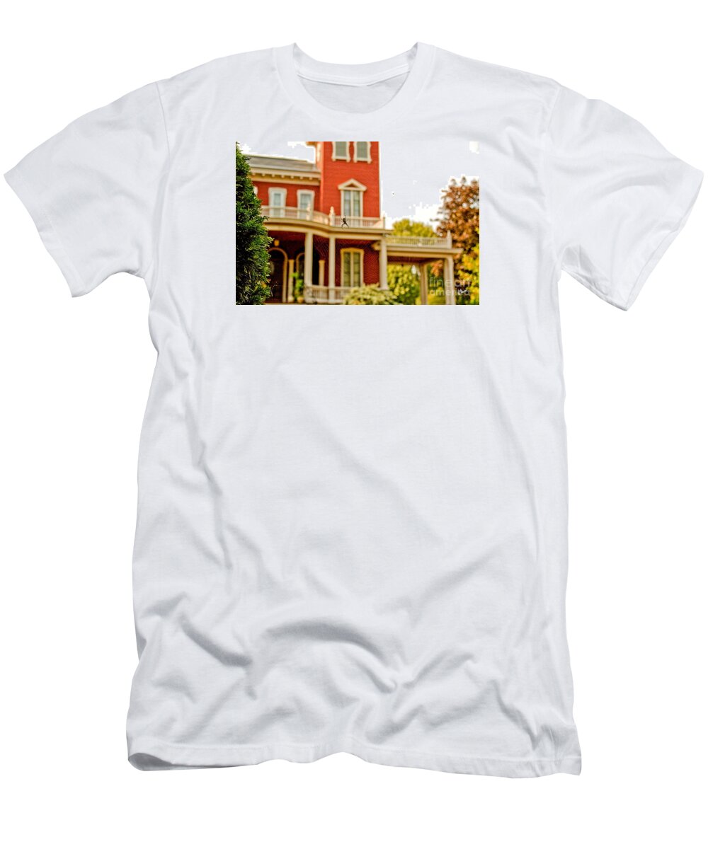 Steven King T-Shirt featuring the photograph Steven King House by Alana Ranney