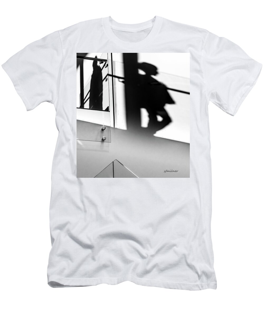 Shadows T-Shirt featuring the photograph Still Shadows by Steven Milner