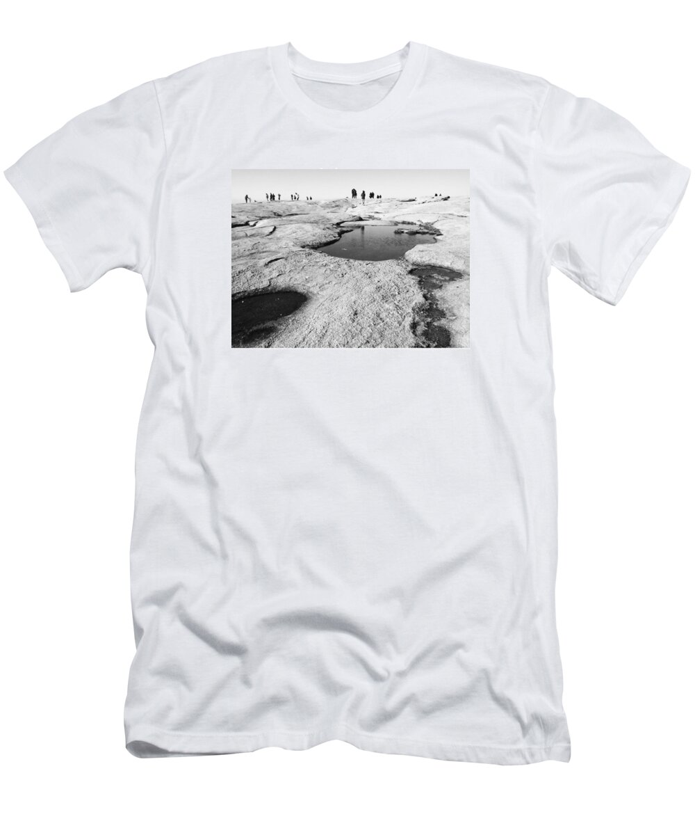 Stone Mountain T-Shirt featuring the photograph Terrestrial by Kamiyah Franks