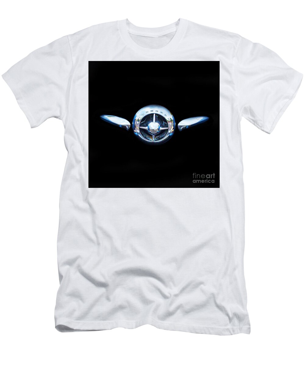 Studebaker T-Shirt featuring the photograph Studebaker In Black by Steven Parker