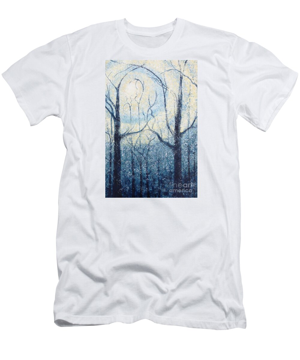 Sublime T-Shirt featuring the painting Sublimity by Holly Carmichael