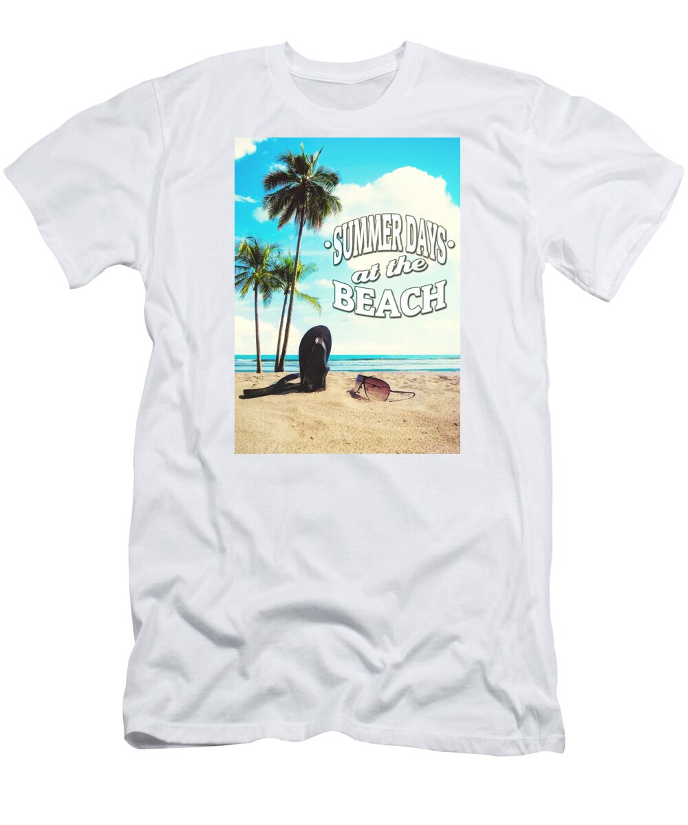 Summer T-Shirt featuring the photograph Summer Days by Nicklas Gustafsson