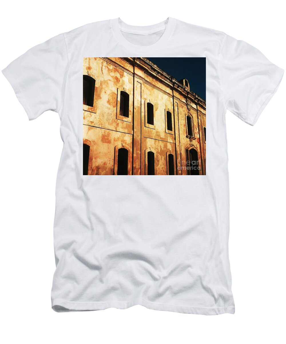 Buildings T-Shirt featuring the photograph Sun Kissed by Jeff Barrett