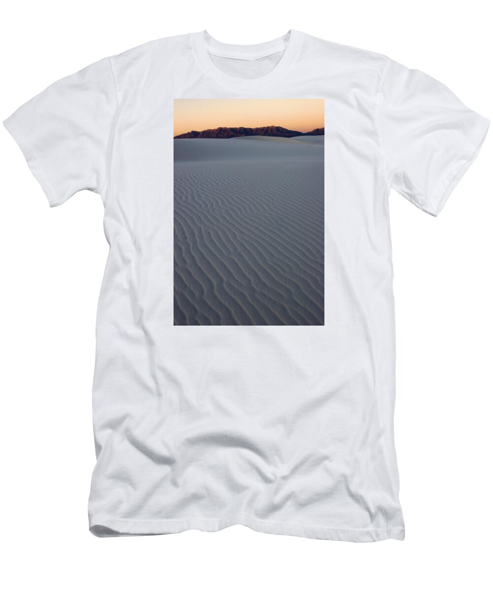 Sand T-Shirt featuring the photograph Sunrise at White Sands NM by Harold Stinnette