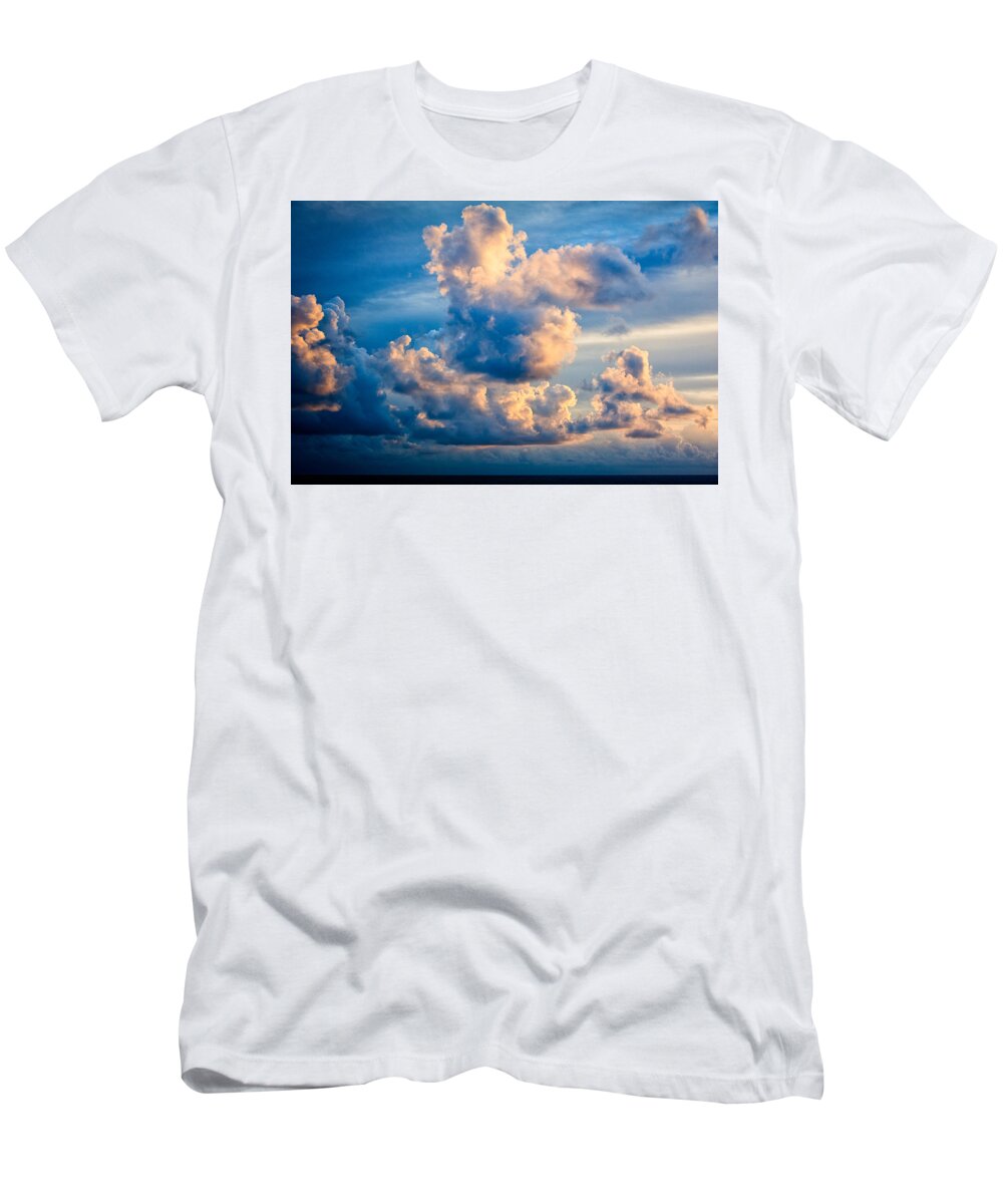Atantic Ocean T-Shirt featuring the photograph Sunrise on the Atlantic #31 by Jeremy Herman