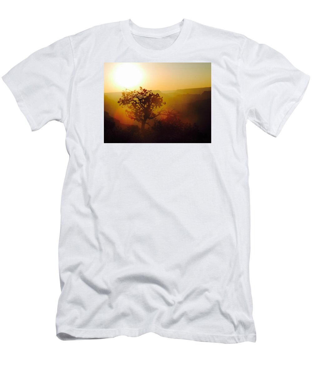 Grand Canyon T-Shirt featuring the photograph Sunset by Tiffany Marchbanks