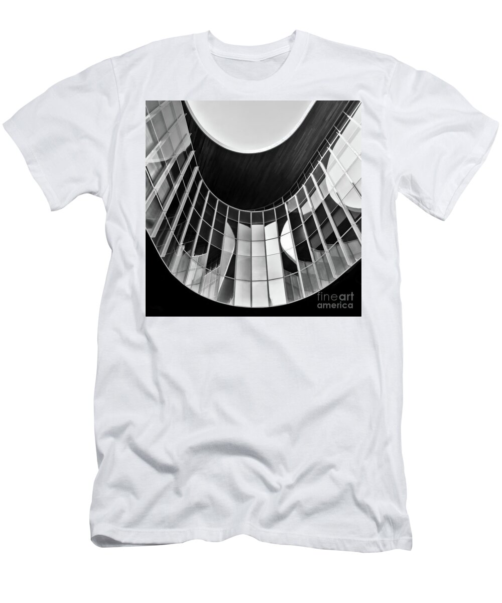 Abstract T-Shirt featuring the photograph Swoosh by Izet Kapetanovic