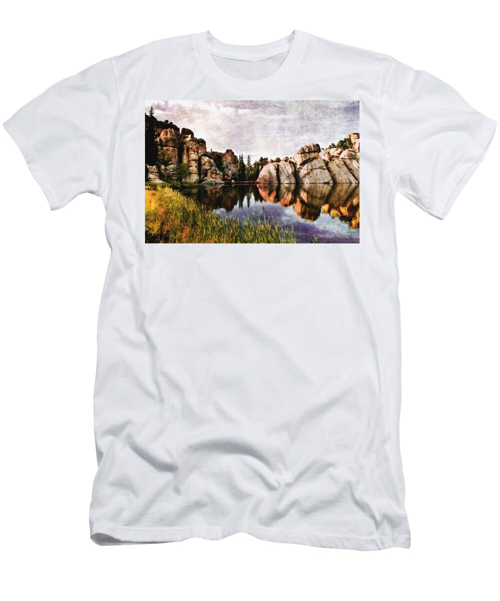 Sylvan Lake T-Shirt featuring the photograph Sylvan Lake - Black Hills by Ellen Heaverlo