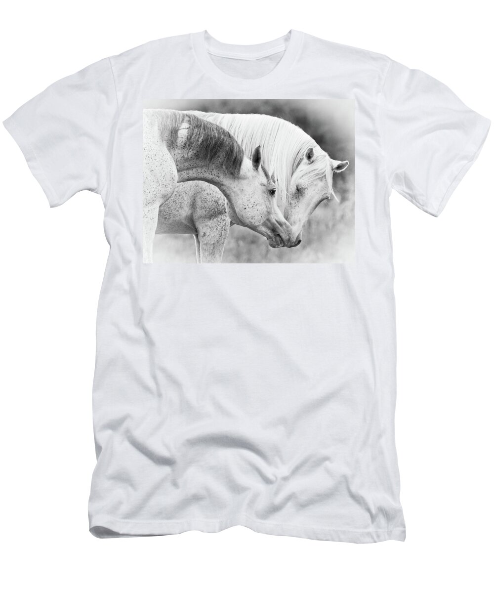 Russian Artists New Wave T-Shirt featuring the photograph Tenderness by Ekaterina Druz