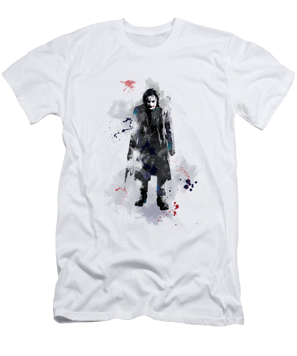 The Joker Artprint T-Shirt featuring the digital art The Joker by Marlene Watson