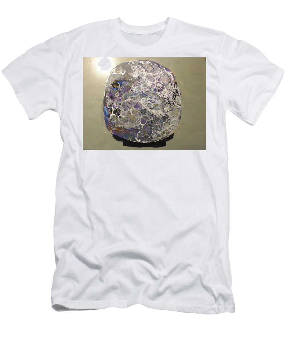 Abstract T-Shirt featuring the painting The Ming Vase by C Maria Wall