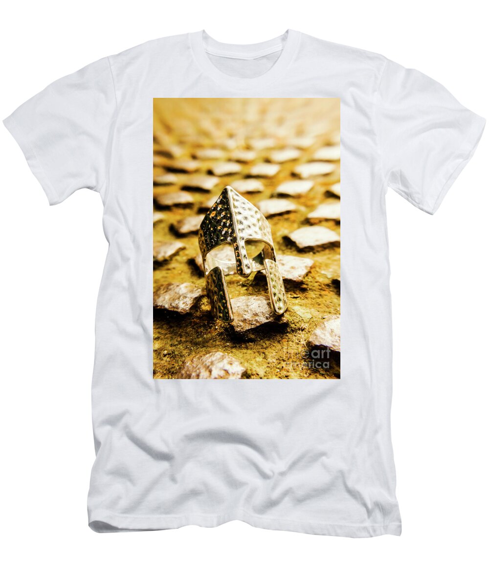 Rome T-Shirt featuring the photograph The Roman Pavement by Jorgo Photography