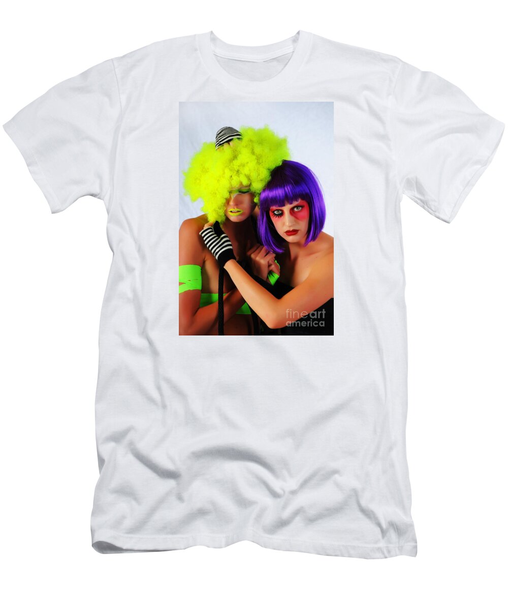 Artistic T-Shirt featuring the photograph The show must go on by Robert WK Clark