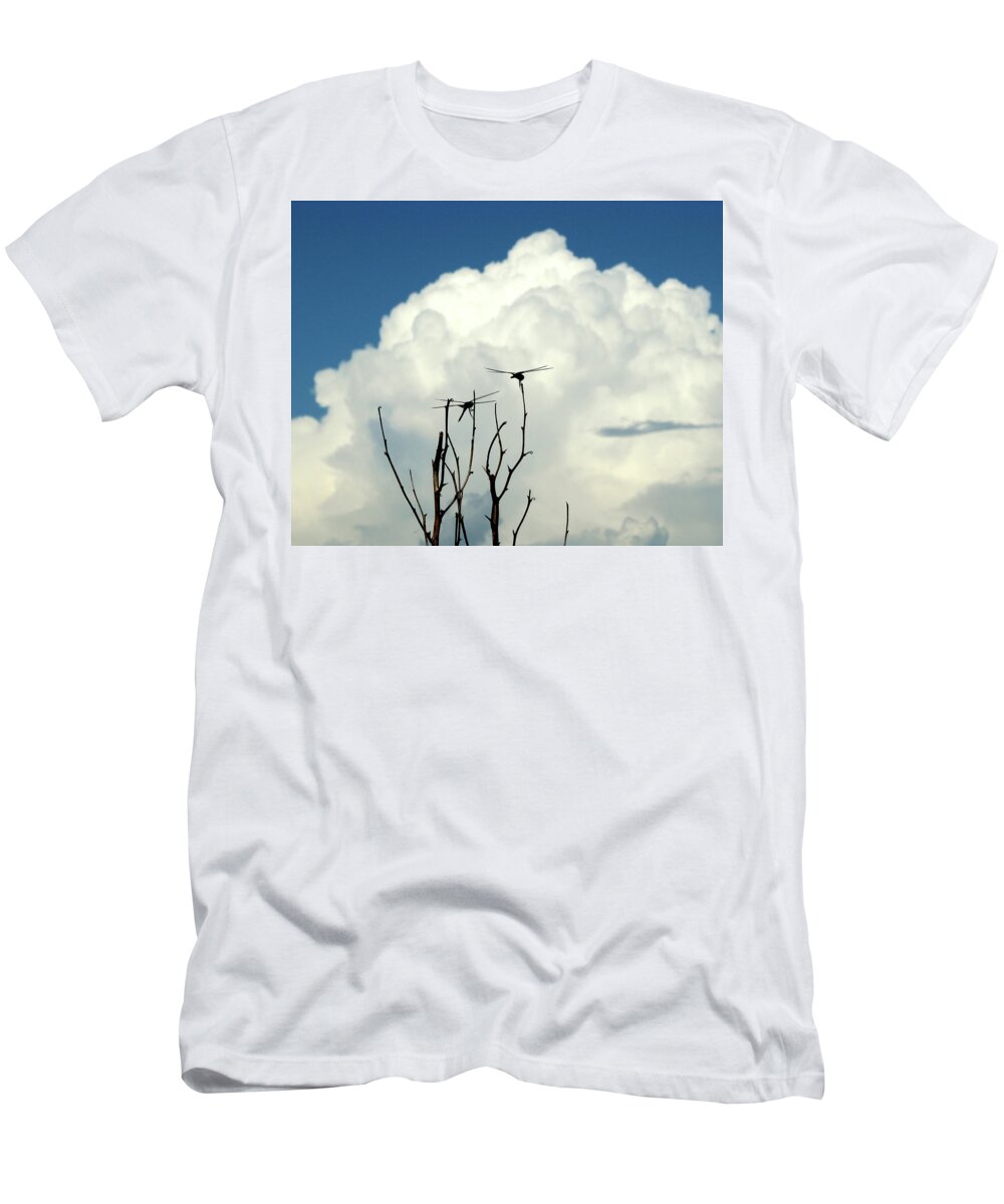 Nature T-Shirt featuring the photograph The Watchers by Peggy Urban