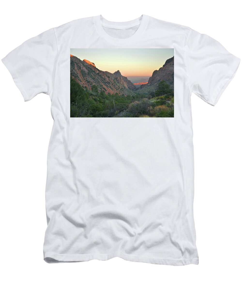 National Park Landscapes T-Shirt featuring the photograph The Window from Pinnacles Trail by Alan Lenk