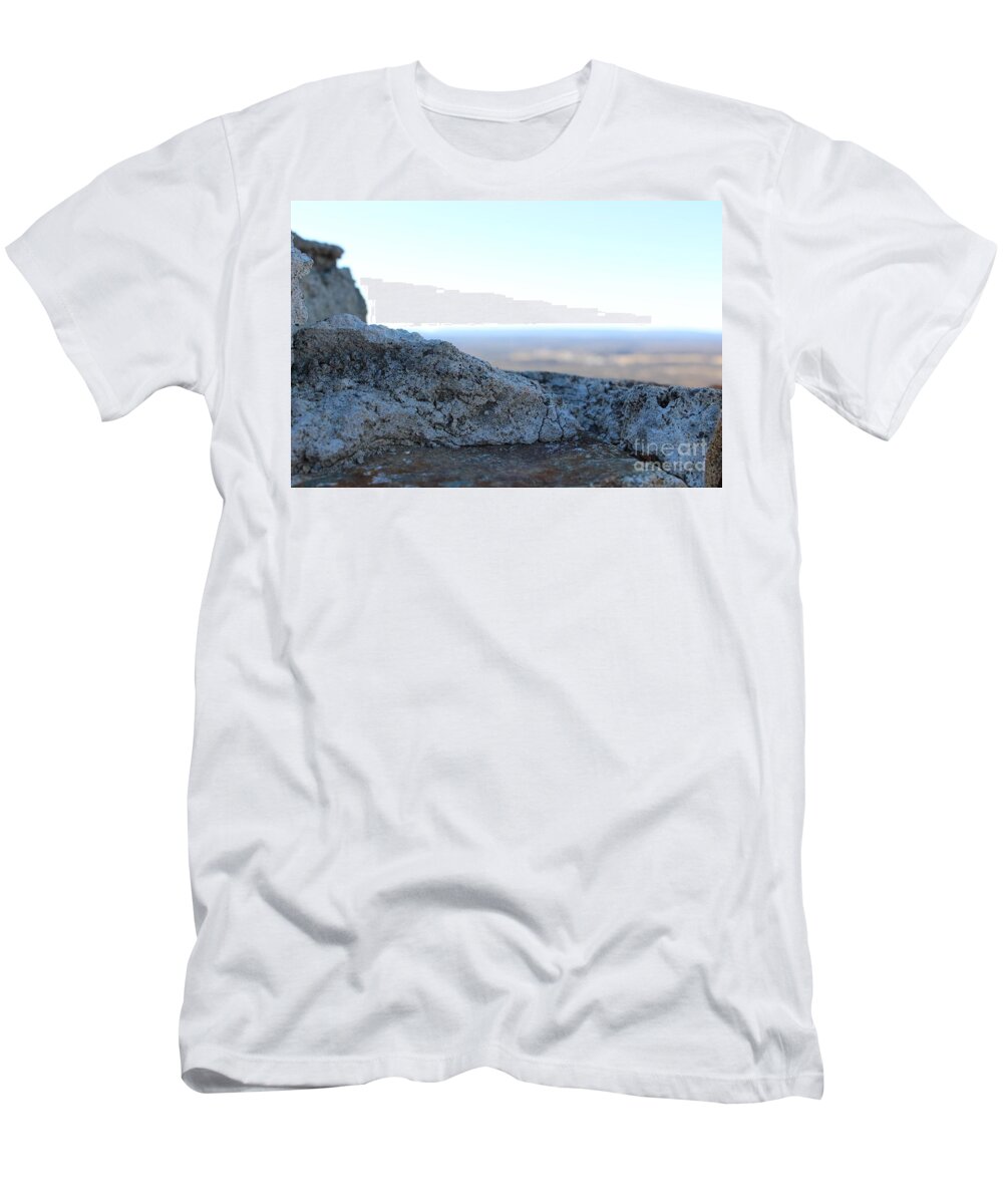 Stone T-Shirt featuring the photograph To the Horizon by Christopher Lotito