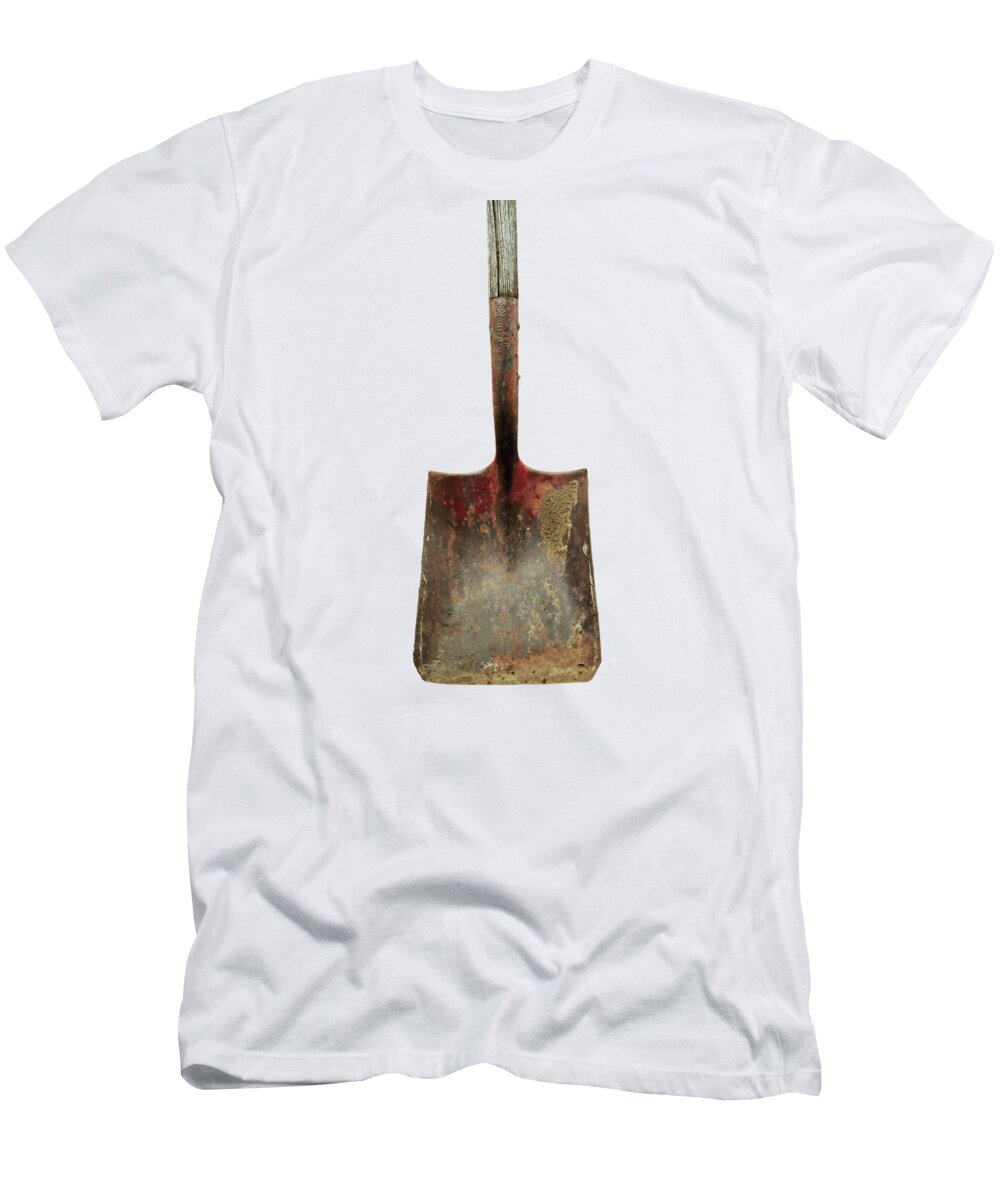 Antique T-Shirt featuring the photograph Tools on Wood 3 on BW Plywood by YoPedro