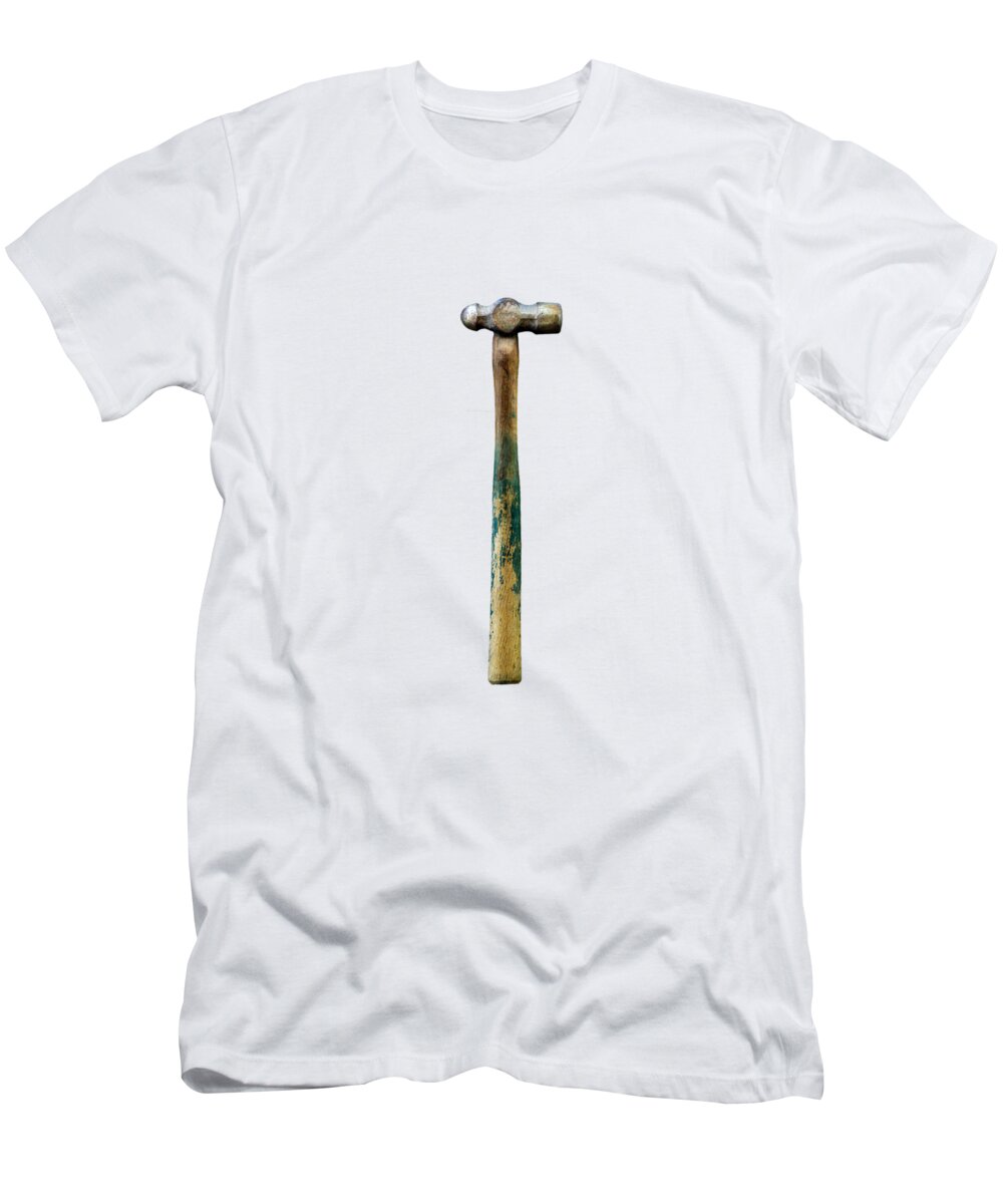 Art T-Shirt featuring the photograph Tools On Wood 38 BW by YoPedro