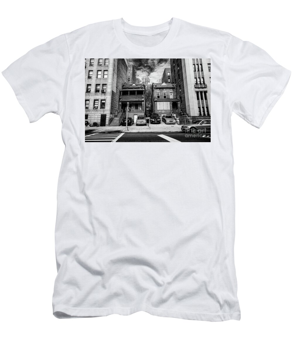 House T-Shirt featuring the photograph Twin Houses by Cole Thompson