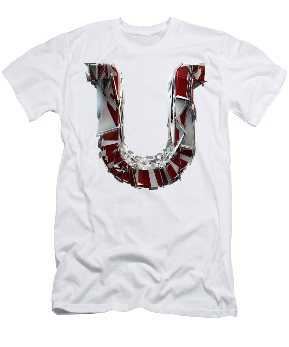 Alphabet T-Shirt featuring the photograph U Is For Utopia by Gary Keesler