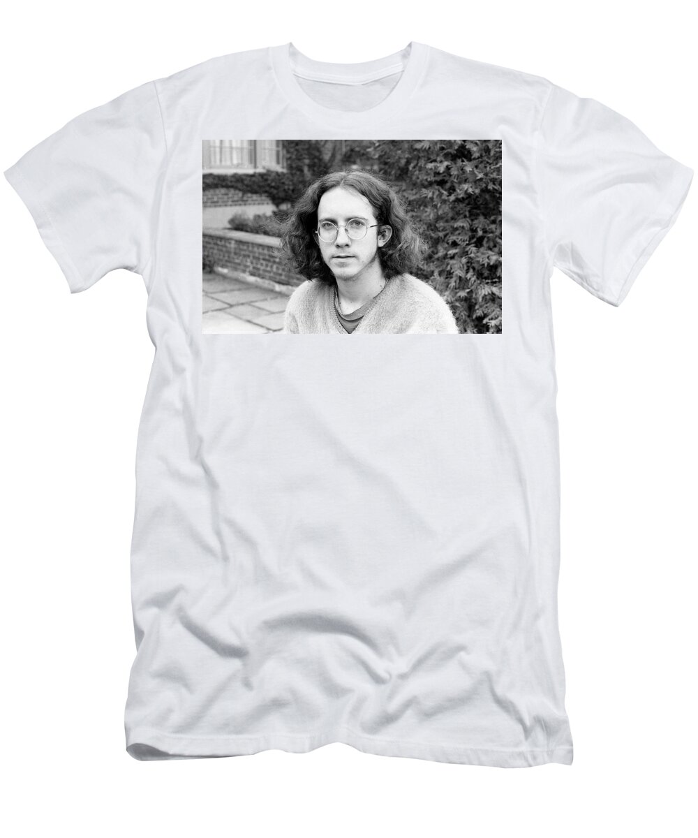 Providence T-Shirt featuring the photograph Unshaven Photographer, 1972 by Jeremy Butler