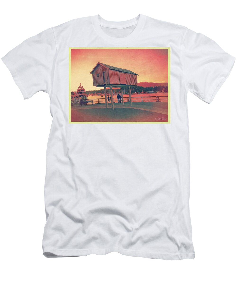 Vancouver T-Shirt featuring the photograph Vancouver Sunset by Craig Perry-Ollila