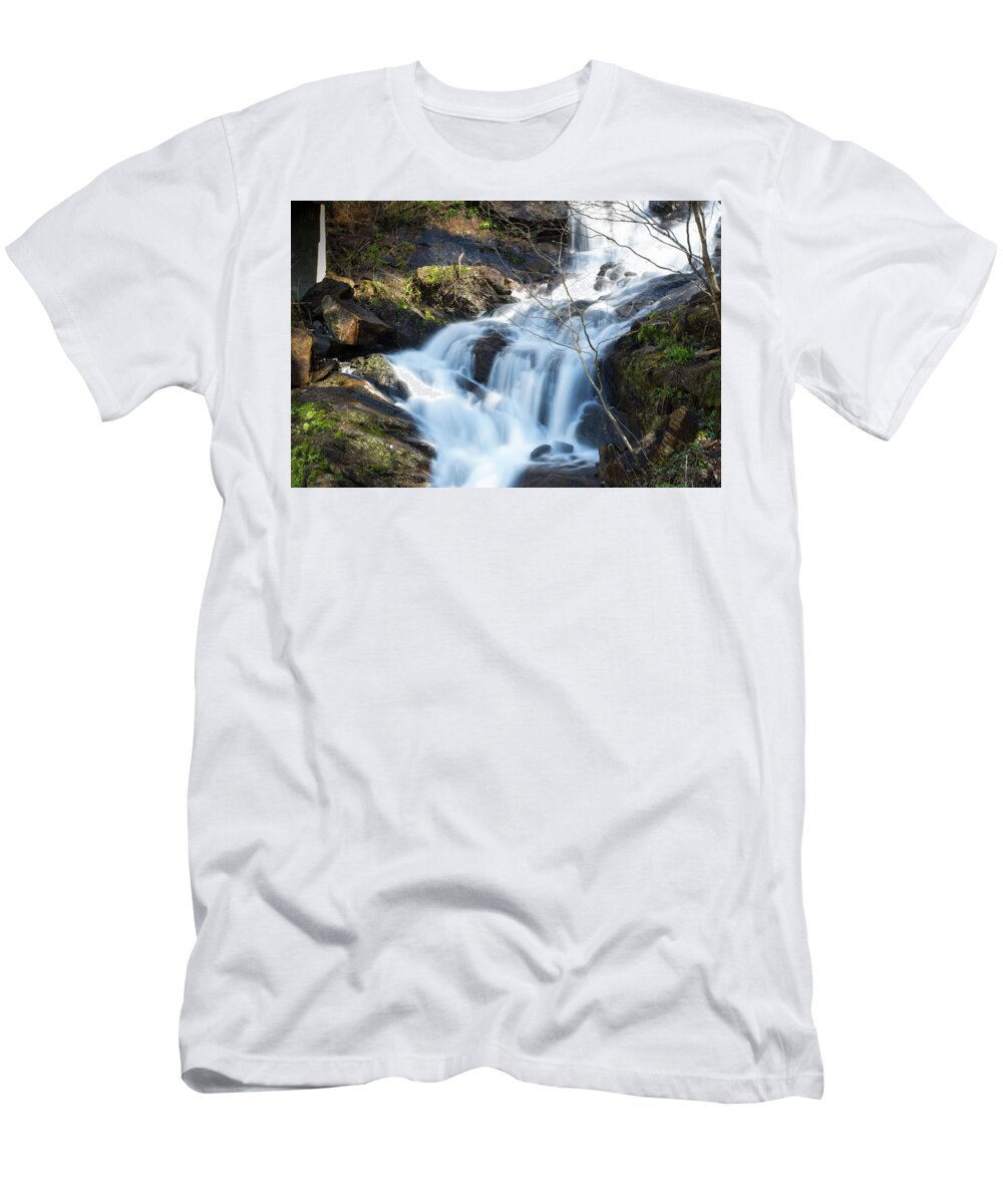 Waterfall T-Shirt featuring the photograph Waterfall by Lindsey Weimer