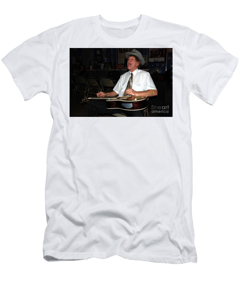 Blues T-Shirt featuring the photograph Watermelon Slim by Jim Goodman