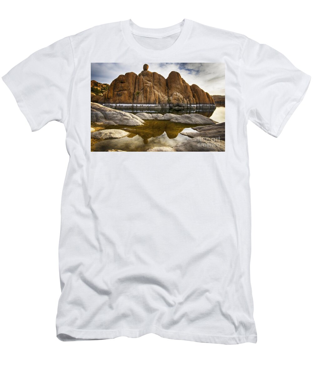 Watson T-Shirt featuring the photograph Watson Lake Arizona 11 by Bob Christopher