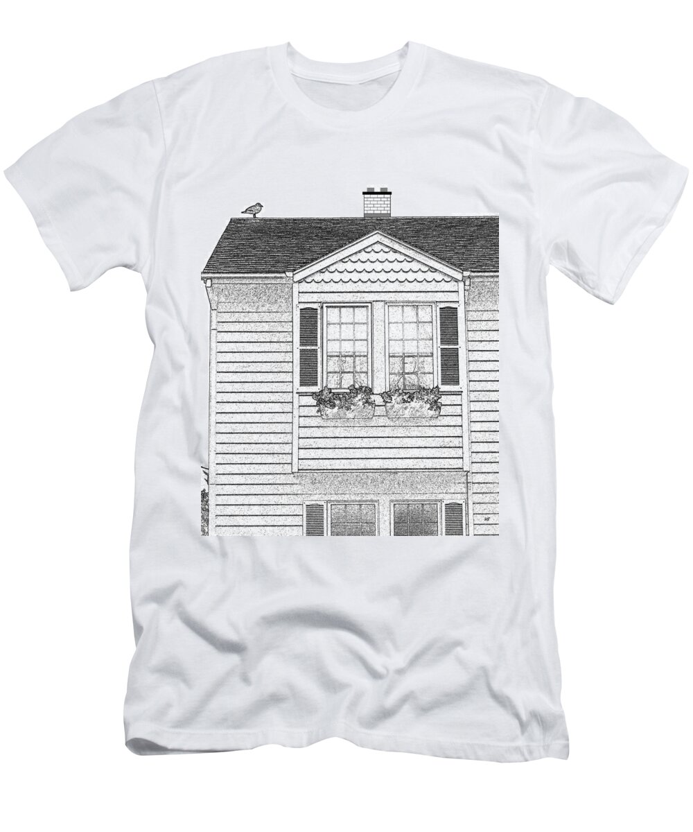 Welcome Home T-Shirt featuring the digital art Welcome Home 7 by Will Borden