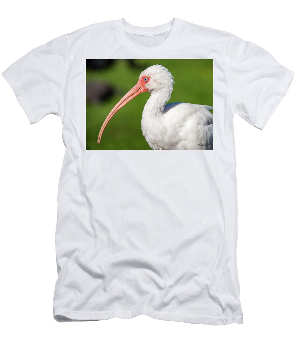 White Ibis T-Shirt featuring the photograph White Ibis by Tim Kathka
