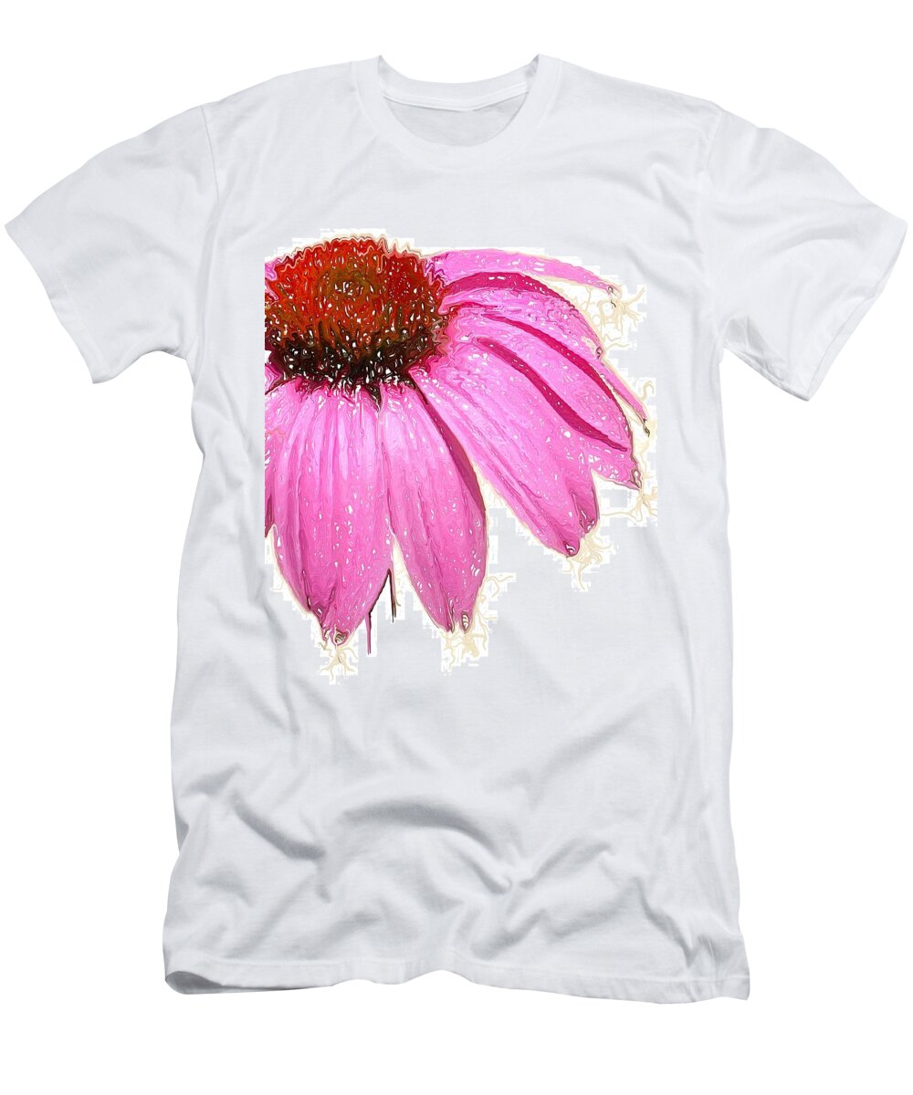  T-Shirt featuring the photograph Wild Flower One by Heidi Smith