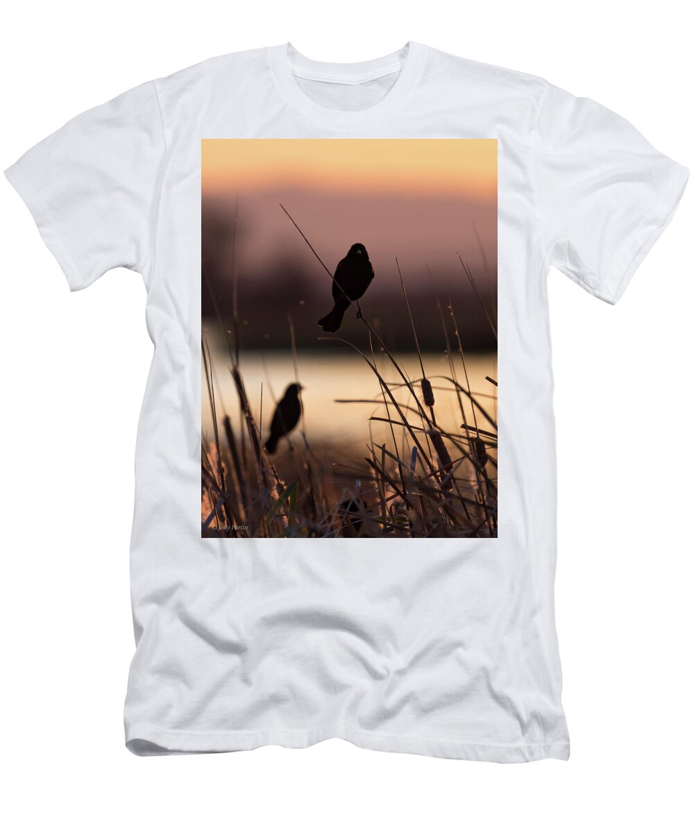 Bird T-Shirt featuring the photograph Wild Wetlands by Jody Partin