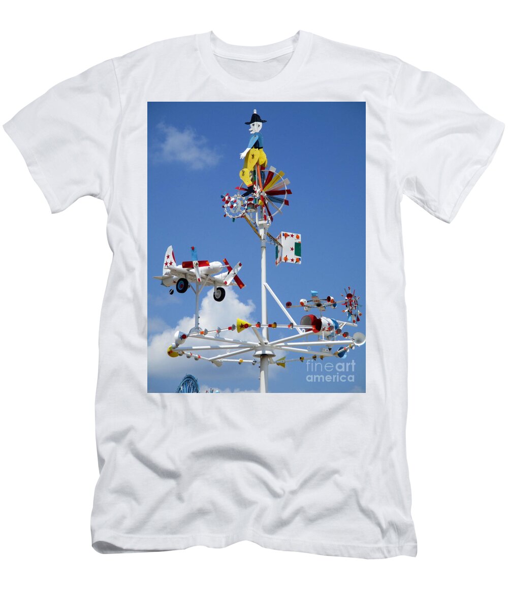 Whirligig T-Shirt featuring the photograph Wilson Whirligig 20 by Randall Weidner